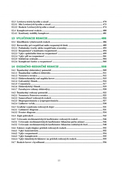 ANORGANICKÁ CHÉMIA 1, Základy anorganickej chémie