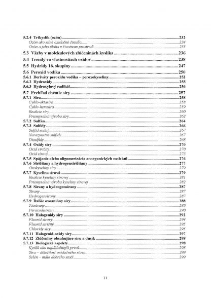 ANORGANICKÁ CHÉMIA 2, Vodík a prvky 16. až 18. skupiny